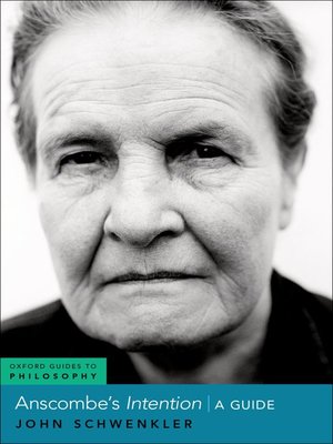 cover image of Anscombe's Intention